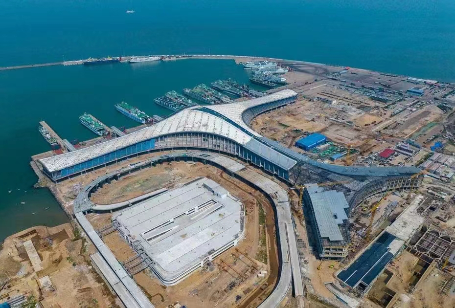 高登水性抗菌釉面漆-?？谛驴跐L裝碼頭客運(yùn)綜合樞紐工程案例